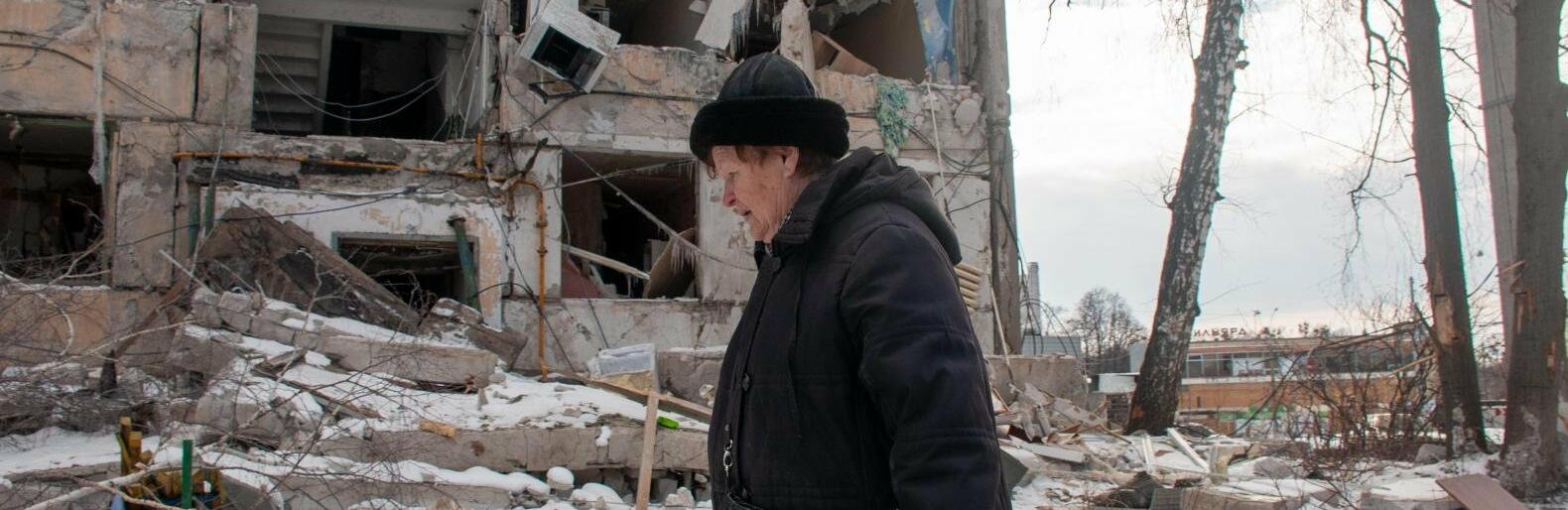 Волонтери евакуювали до Харкова п'ятьох жителів Бахмута