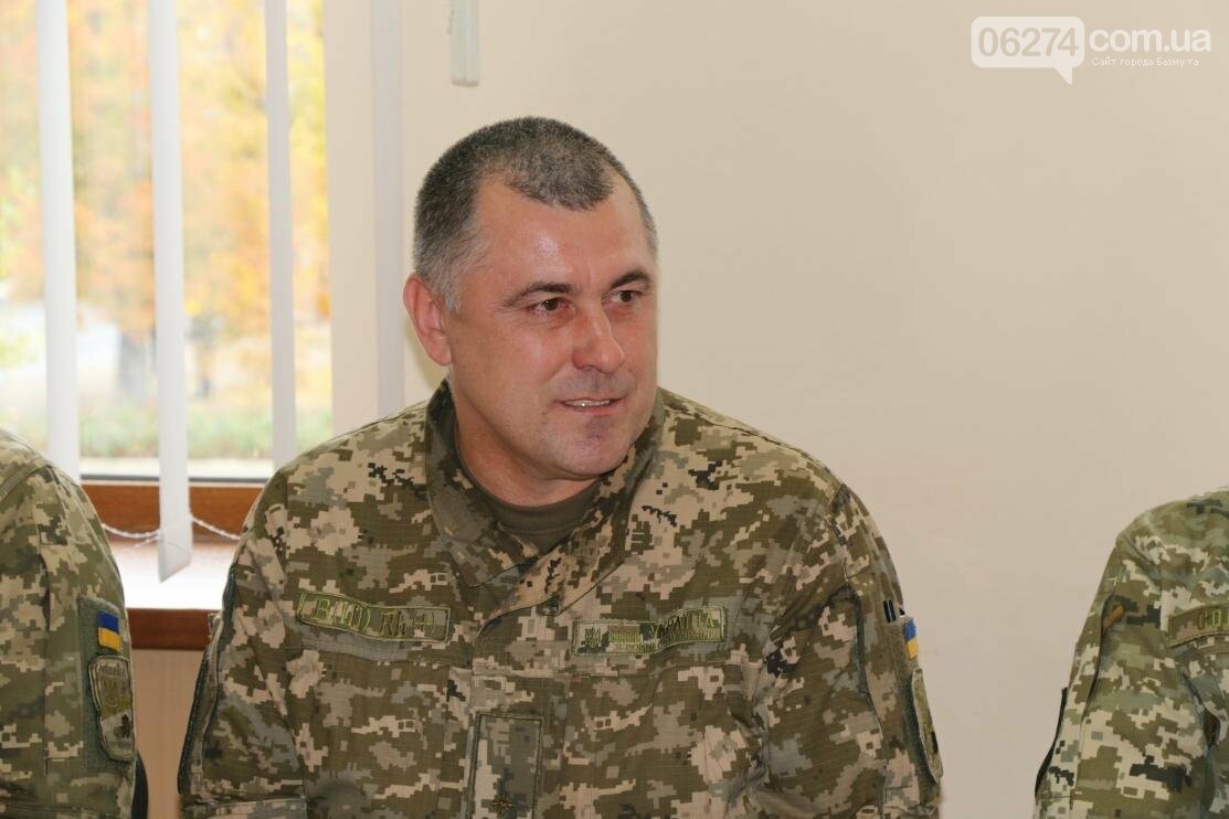 С Днем Защитника Украины военнослужащих поздравил мэр Бахмута, фото-8 С Днем Защитника Украины военнослужащих поздравил мэр Бахмута, фото-8