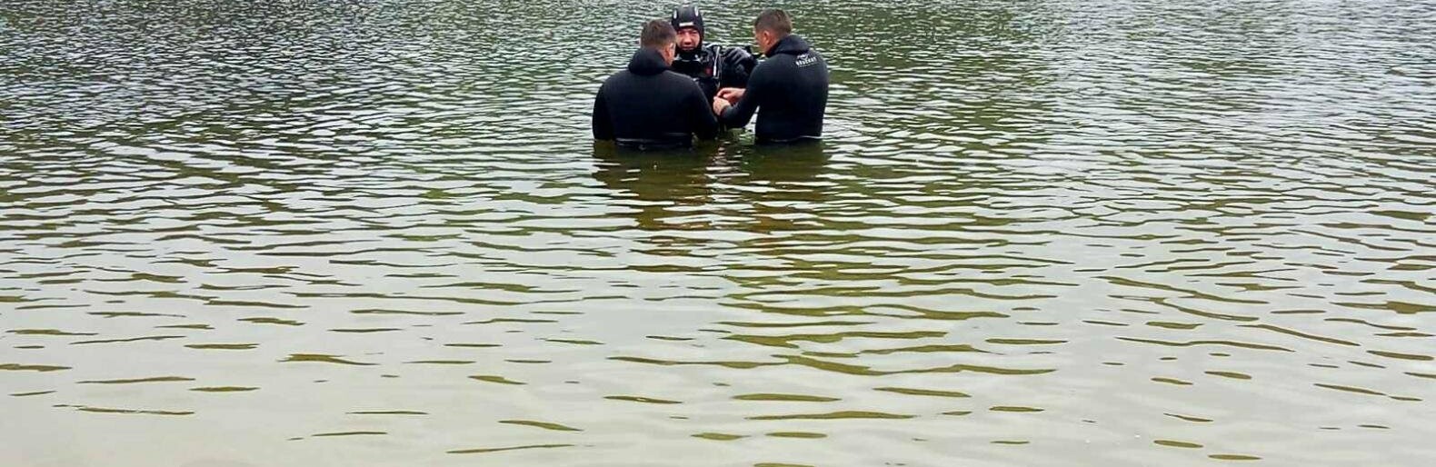 В Бахмуте на «Трубном» утонул мужчина